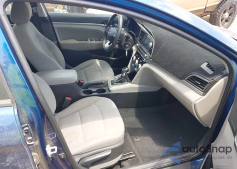 2019 Hyundai Elantra Sel from USA, damaged, VIN 5NPD84LF2KH422634